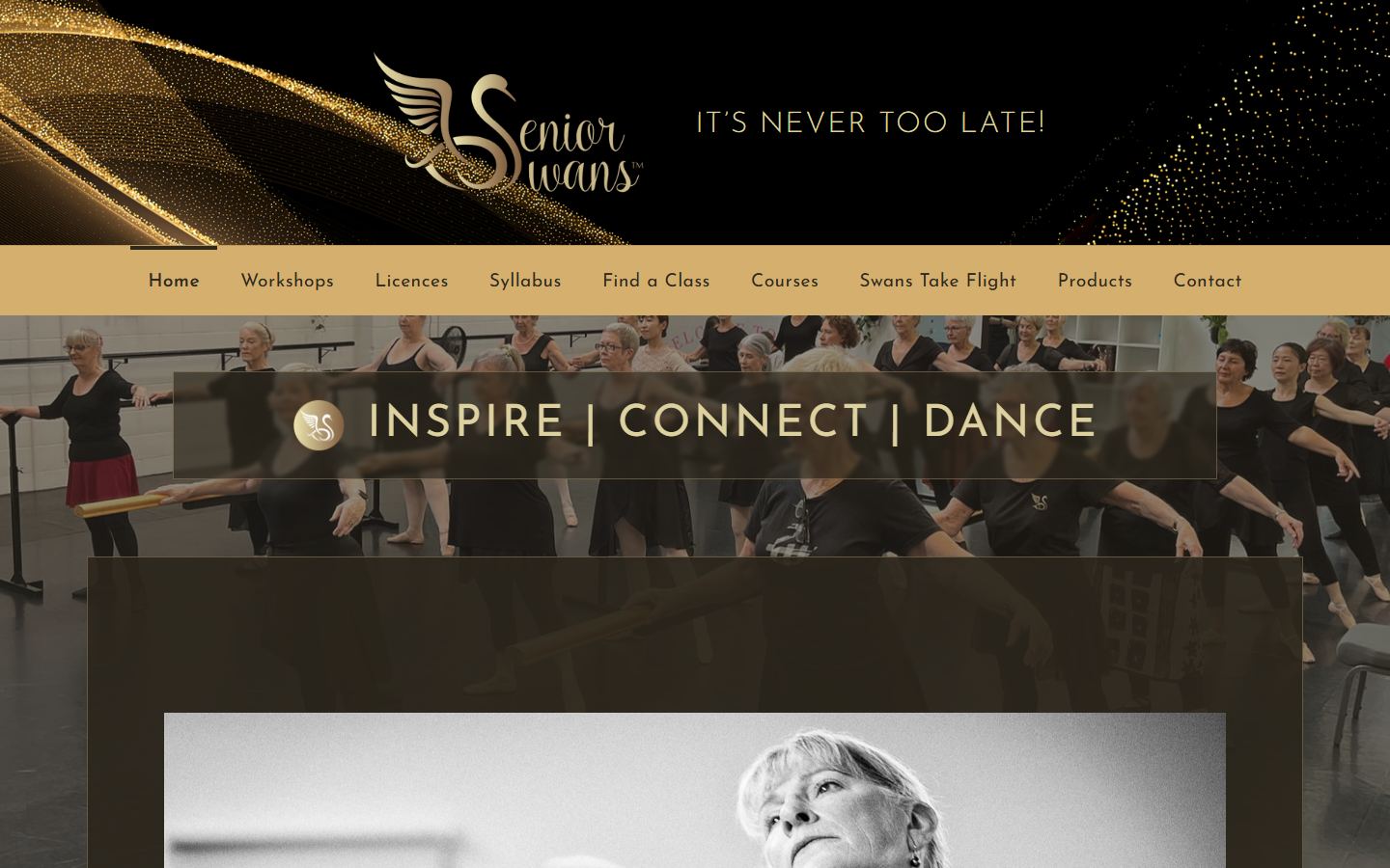 Homepage of Senior Swans (seniorswans.com)